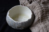 Precious metal - Small Porcelain hand-pinched bowl