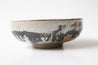 Bowl Nr. 1 in icy blue with oxide - Tundra series