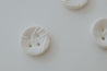 Porcelain button - white