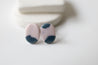 Stained porcelain studs (small) - Nr.1