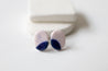 Stained porcelain studs (small) - Nr.2