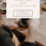 Voucher for extra clay - to keep creating