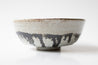 Bowl Nr. 2 in icy blue with oxide - Tundra series