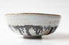 Bowl Nr. 2 in icy blue with oxide - Tundra series