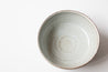 Bowl Nr. 2 in icy blue with oxide - Tundra series
