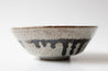 Bowl Nr. 3 in icy blue with oxide - Tundra series