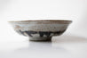 Bowl Nr. 4 in icy blue with oxide - Tundra series