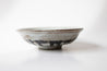 Bowl Nr. 4 in icy blue with oxide - Tundra series