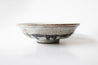 Bowl Nr. 4 in icy blue with oxide - Tundra series