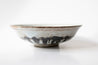 Bowl Nr. 4 in icy blue with oxide - Tundra series