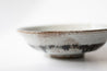 Bowl Nr. 4 in icy blue with oxide - Tundra series