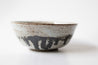 Small Bowl Nr. 5 in icy blue with oxide - Tundra series
