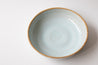 Pasta Bowl in Icy blue on Speckled Clay