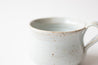 Mug Nr.3 in Icy Blue on Speckled Clay