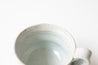 Mug Nr.3 in Icy Blue on Speckled Clay