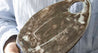 Handmade ceramic cheese plates by Mesh & Cloth