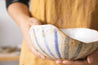 Deep pasta bowl with stripes - Harvest