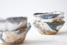 Rustic bowl with red and white glaze by Mesh & Cloth