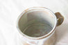 Handmade ceramic mug with marbled effect by Elisabetta Lombardo