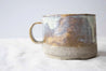 Handmade ceramic mug with marbled effect by Elisabetta Lombardo