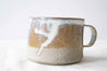 Handmade ceramic mug with marbled effect by Elisabetta Lombardo