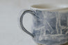 Staffa - Brushed slip mug (blue)