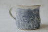 Staffa's bog cotton - Inlayed and drawn mug