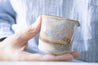 Handmade ceramic pitcher with marbled effect by Elisabetta Lombardo