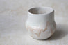 Buttery smooth peach porcelain cup - sample piece