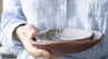 Two red ceramic bowls
