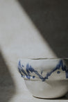 Ceramic bowl from mesh & cloth