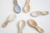 Blue ceramic spoon