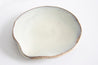 Handmade ceramic spoon rest with marbled effect by Elisabetta Lombardo